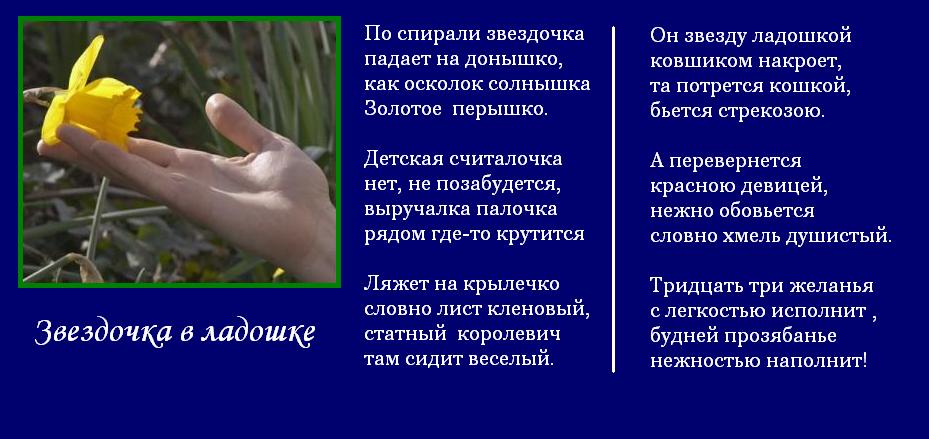 Мне звезда упала на ладошку стих презентация Мне звезда упала на ладошку стих презентация