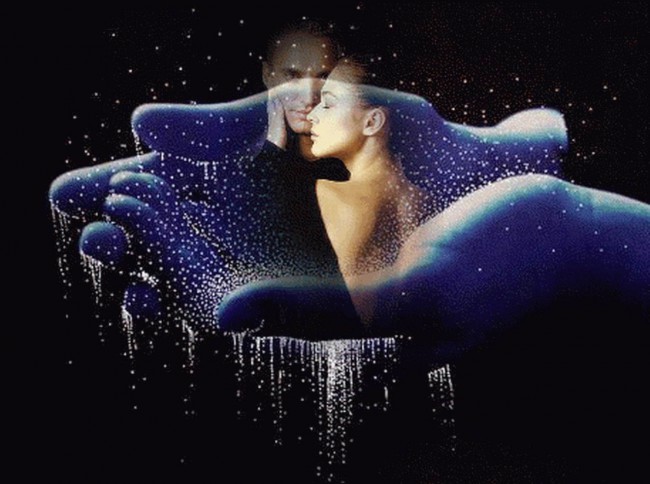 Ютились души на ладонях счастья