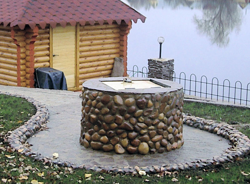 Дом для колодца Дом для колодца