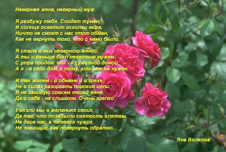 Стих о неверном мужем Стих о неверном мужем