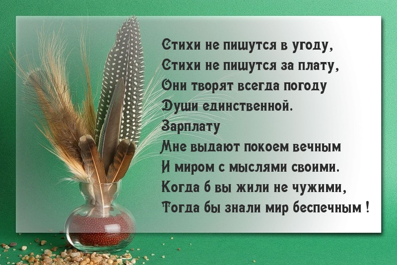 Я не могу угодить всем стих