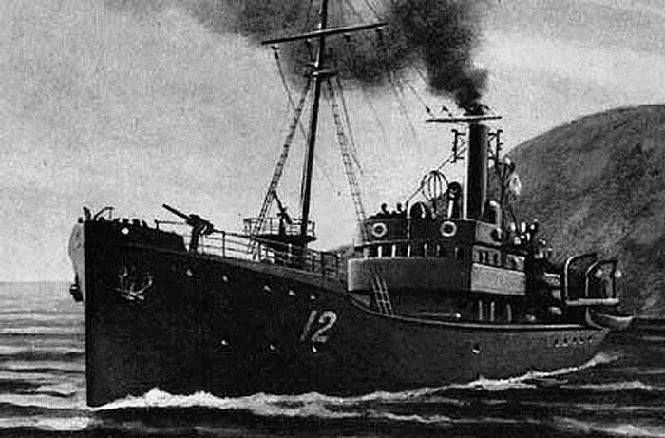 Морской бой подвигу Тумана