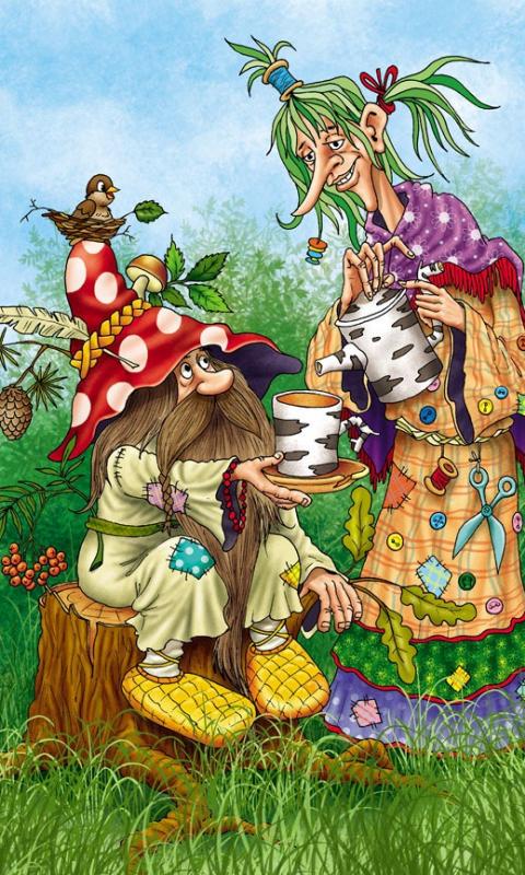 Костюм леший и кикимора