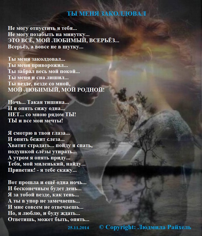 Не могу позабыть тебя стих Не могу позабыть тебя стих