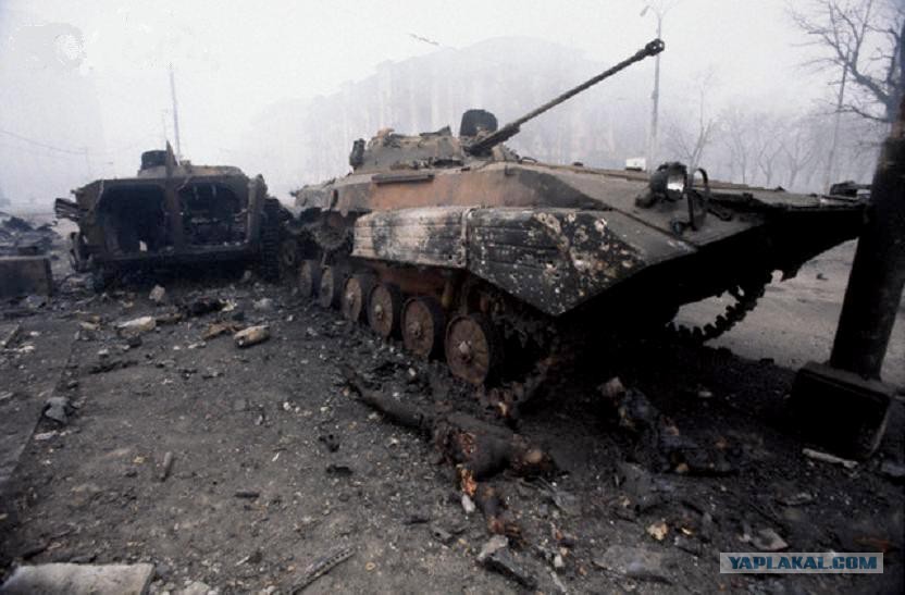Архивные снимки чеченской войны 1994-1995 (69 фото) " триник.
