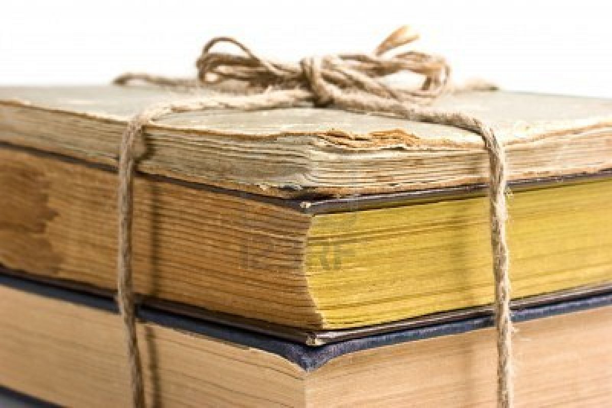 Как связать стопку книг Как связать стопку книг