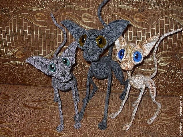 Вязанные кошки сфинкс Вязанные кошки сфинкс