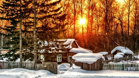 Дотлевает закат