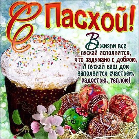 Пасха христова поздравление