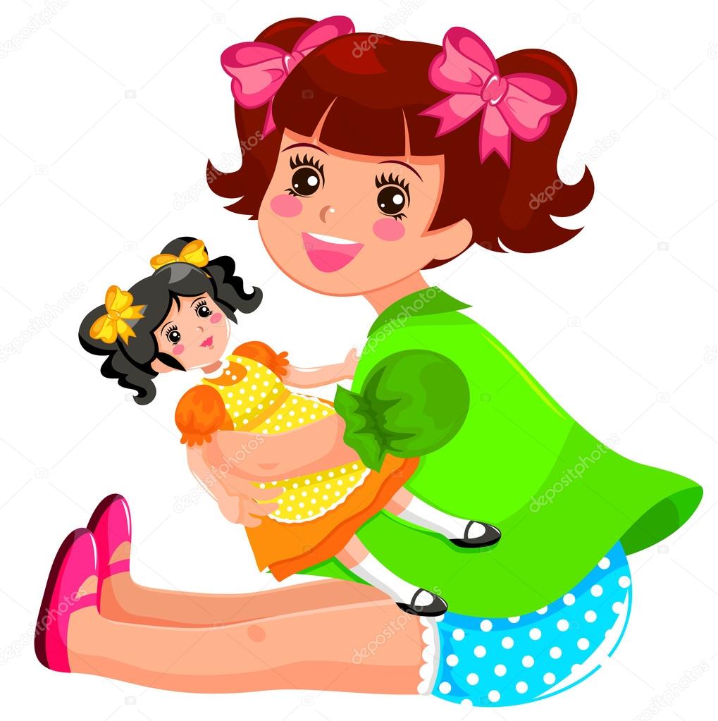 Играть в куклы рисунки Играть в куклы рисунки