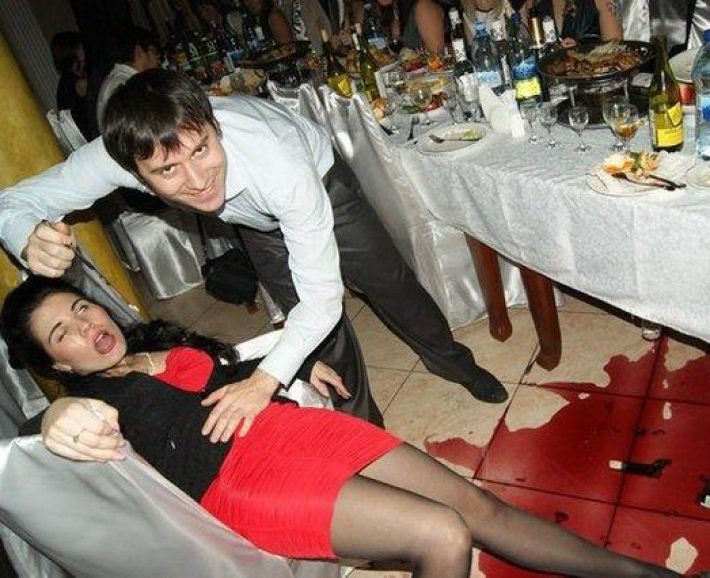 4Оттрахал чужую жену на корпоративе