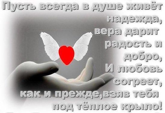 Тепла в душе стих Тепла в душе стих