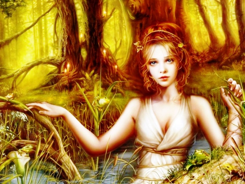 Schöne fantasy frauen bilder