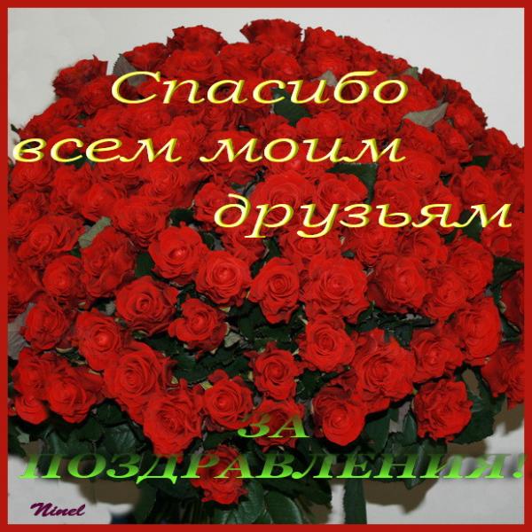 Благодарение за поздравления на день рождения 56 Благодарение за поздравления на день рождения 74