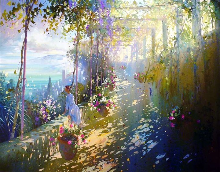 Картинки акварели лета Картинки акварели лета