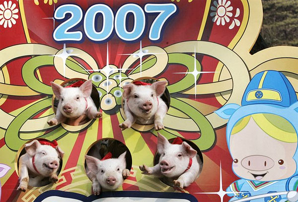 Прикольные, год 2007 открытки