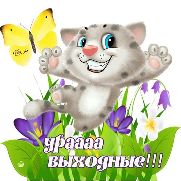 Картинка прикол выходной ура, картинки про
