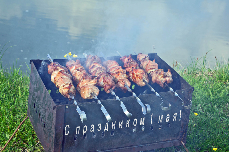 Прикольные картинки про шашлык на природе, днем рождения оле