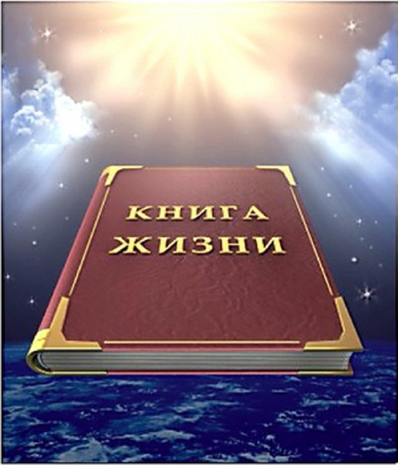 Открытка книга жизни