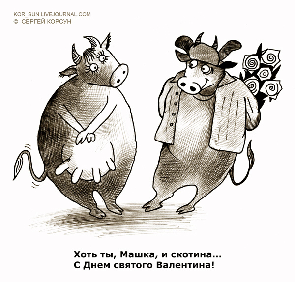 Картинки ко дню влюбленных смешные, картинки