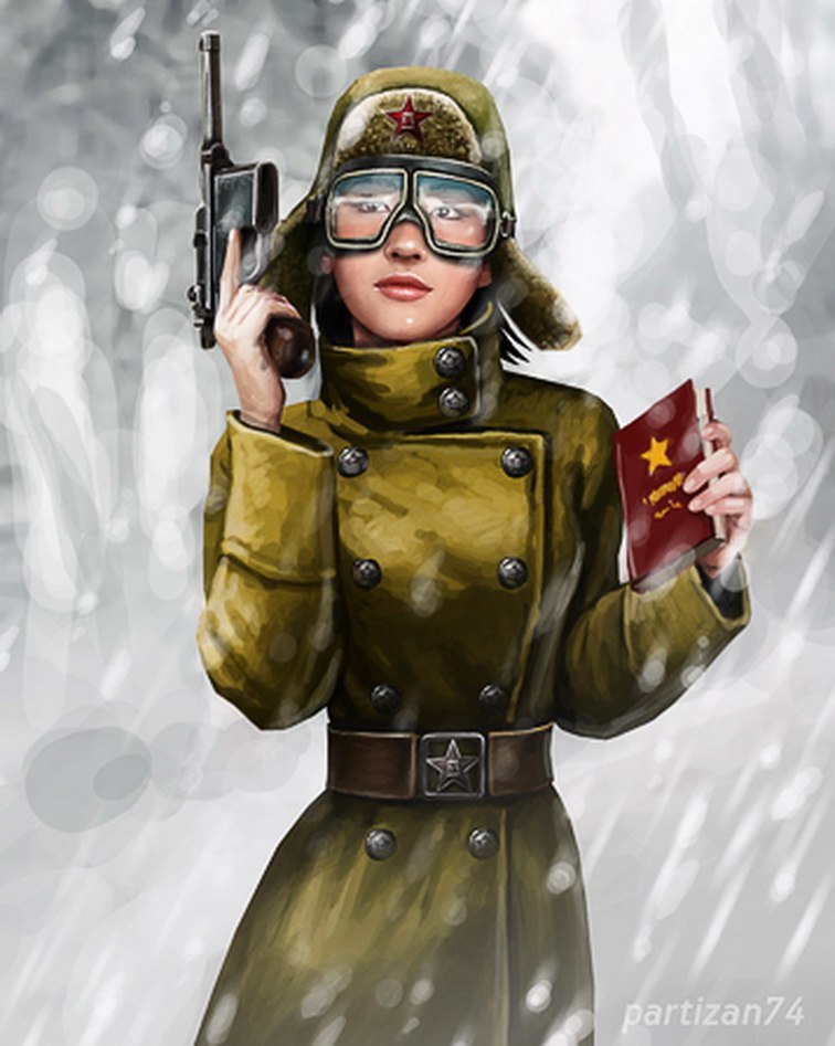 Картинка партизан смешная