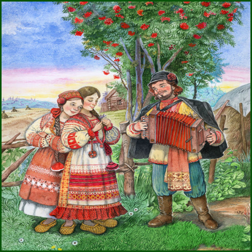 Частушки на картинках