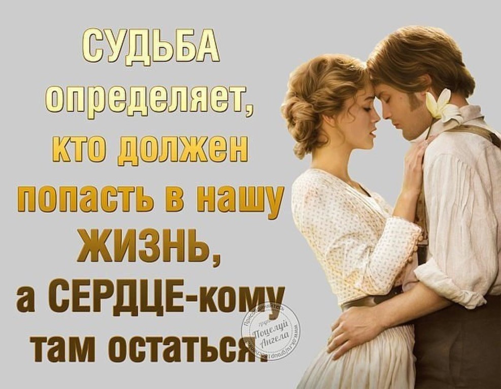 Открытка нас свела судьба, сделать открытку