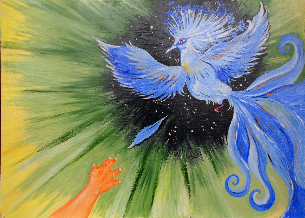 Картинки, картинки синяя птица счастья